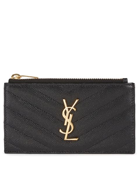 ysl card holder cheap|ysl card holder with zipper.